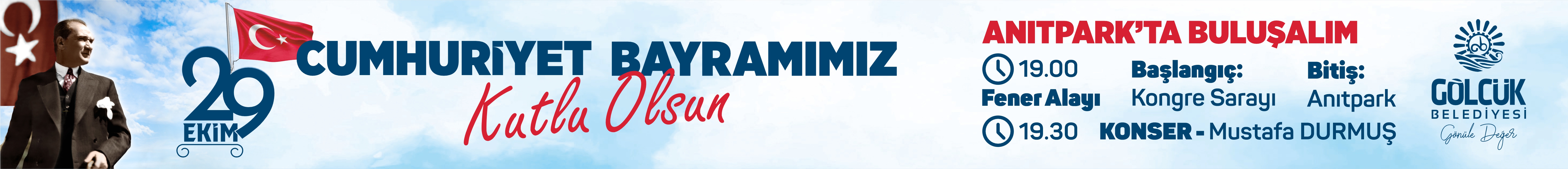 GÖLCÜK BEL 29 EKİM İLAN