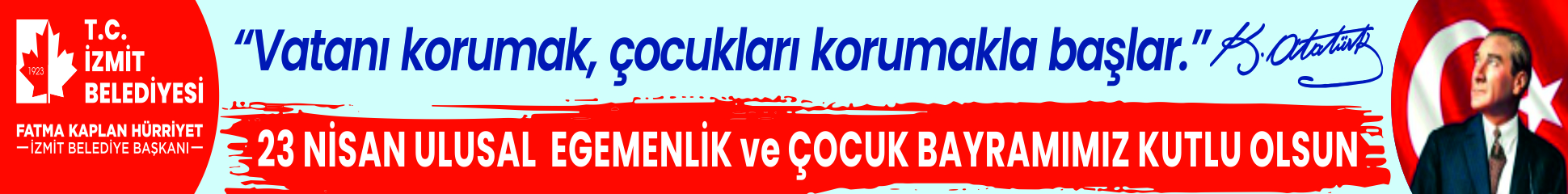 İZMİT BEL 23 NİSAN 2026 İLAN