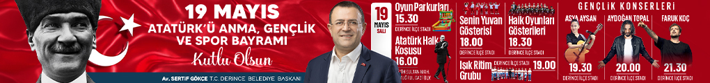 DERİNCE BELEDİYESİ 19 MAYIS REKLAM 20256