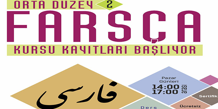 TDED Kocaeli'de Farsça kursu başlıyor