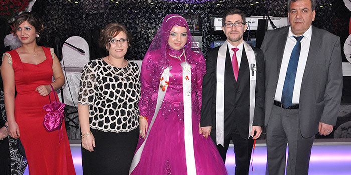 Beslen Çakan kızını nişanladı