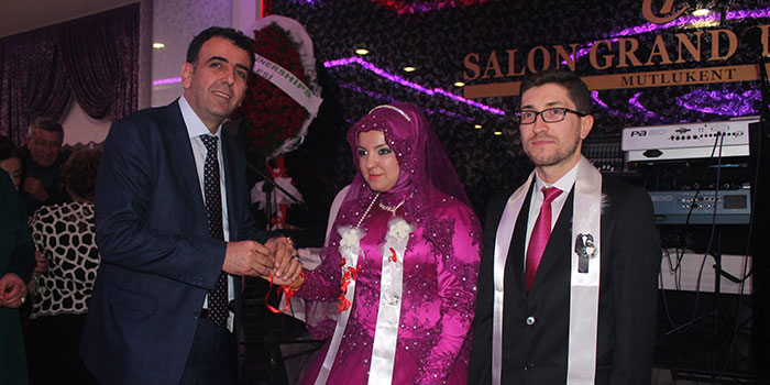 Beslen Çakan kızını nişanladı