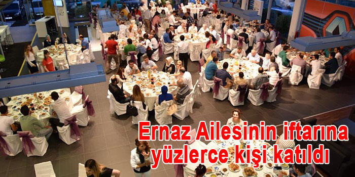 Ernaz'ın göz dolduran iftarı 