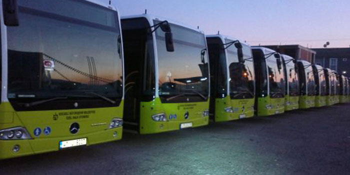 Yeni otobüsler yola çıkıyor