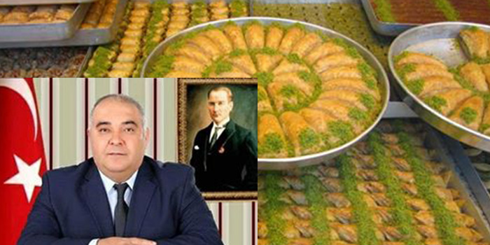 1 TON GAZİANTEP BAKLAVASI   BEDAVA DAĞITILACAK