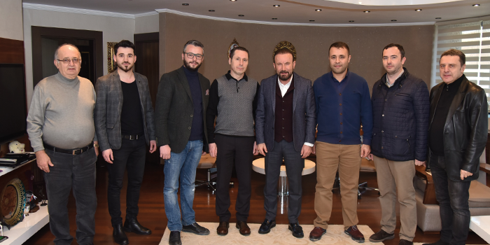 Başkan Doğan'a ziyaretler