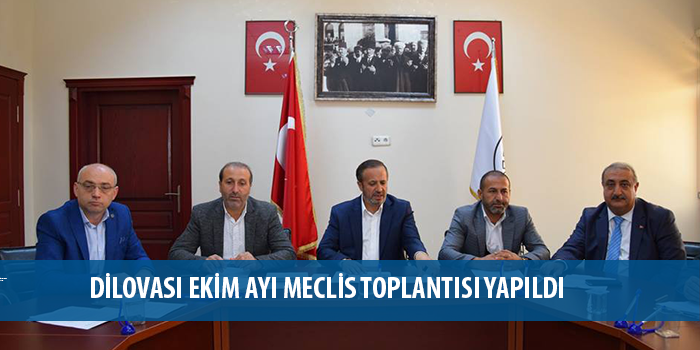 Dilovası Ekim Ayı Meclis Toplantısı Yapıldı  