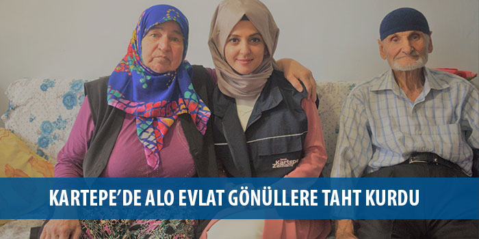 Kartepe’de Alo Evlat gönüllere taht kurdu