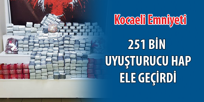 Kocaeli'de uyuşturucuya geçit yok !