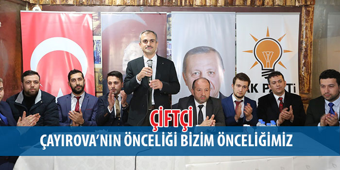 Çiftçi,çayırova’nın önceliği bizim önceliğimiz