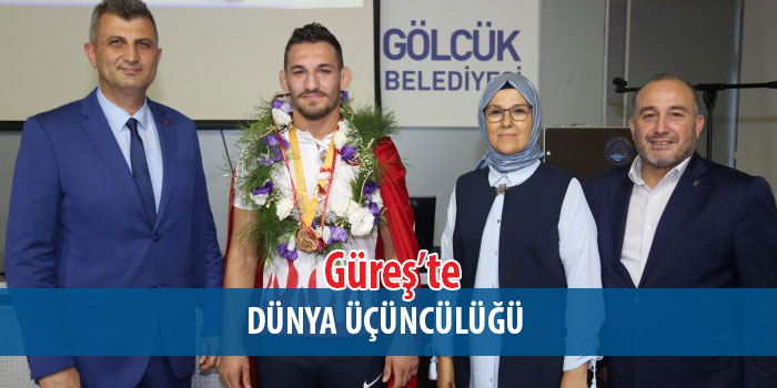 Gölcük’te Dünya 3.lüğü coşkusu