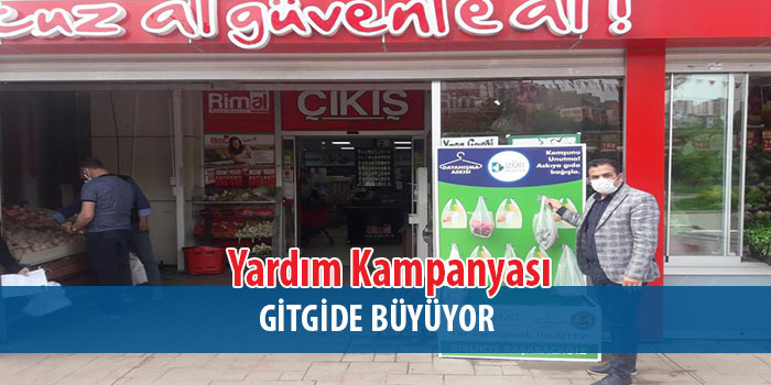 İzmit’te Askıda Gıda Zinciri Büyüyor