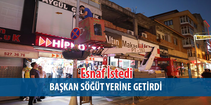 Esnaf İstedi, Çalışma Başladı