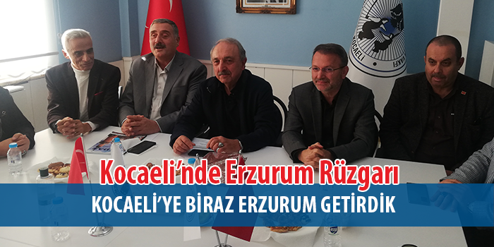 Kocaeli’nde Erzurum Rüzgarı Esti