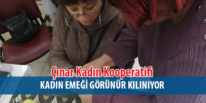 Çınar Kadın Kooperatifi evden iş imkanı ile 2 bin kadına destek sundu