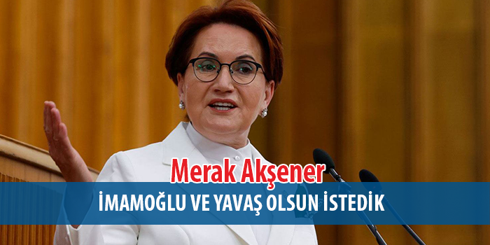 Merak Akşener 6'lı Masaya Verdi Veriştirdi