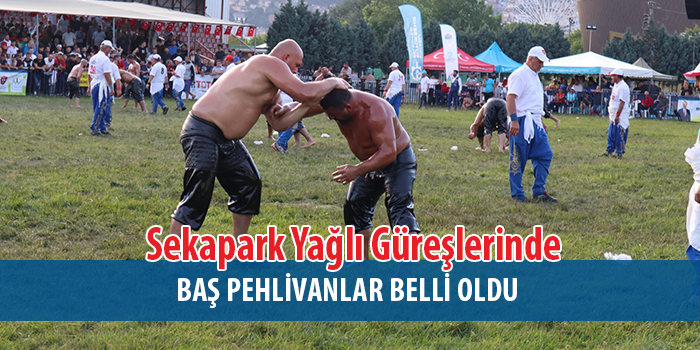 Sekapark Yağlı Güreşlerinde Son 16 Turu Başpehlivanları Belli Oldu