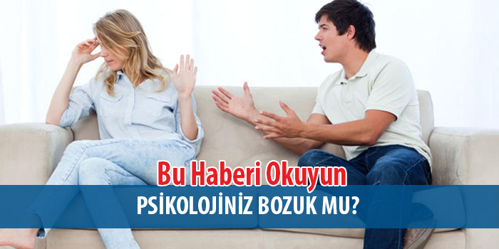 Bu kelimeleri kullanırsanız psikolojiniz bozuk demektir.