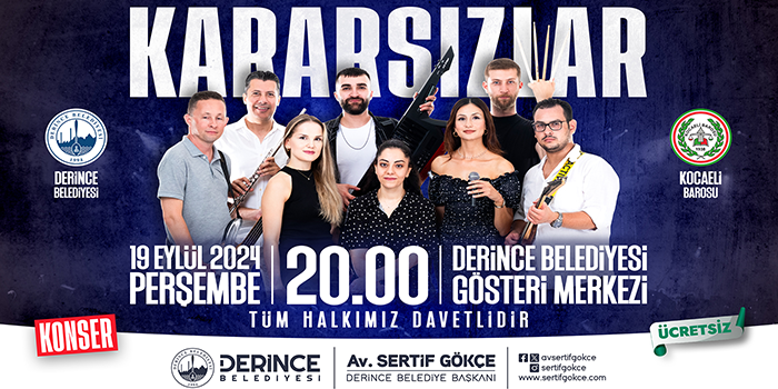 Derinceliler Kararsızlar'la Buluşacak