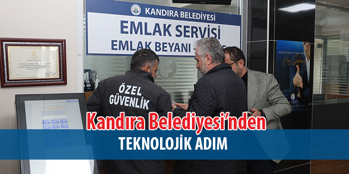 Kandıra Belediyesi Tapu Müdürlüğü’nde Hizmet Noktası Açtı.