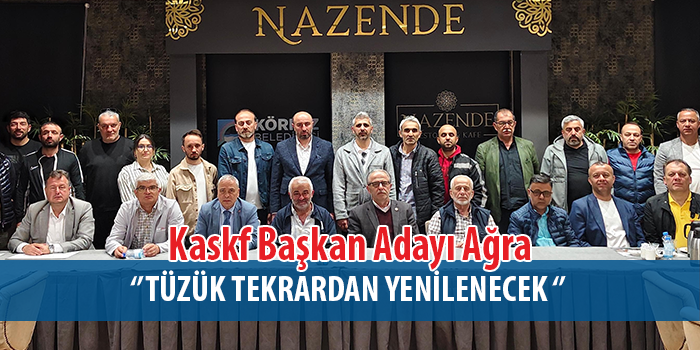 Mevlüt Ağra bu kez Körfez ilçedeki kulüp başkanları ile bir araya geldi.