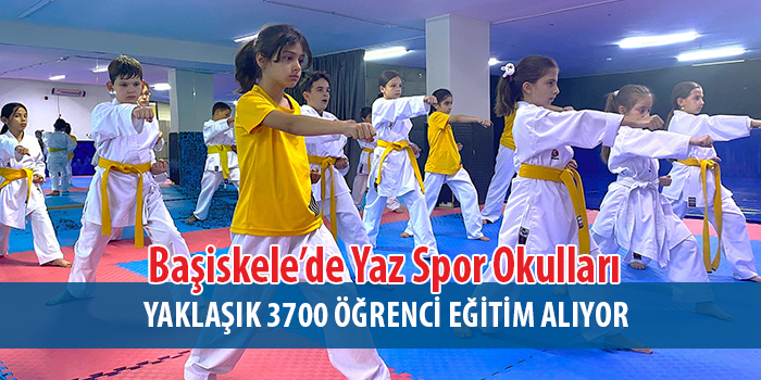 Başiskele’de Yaz Spor Okulları Dolu Dizgin Sürüyor