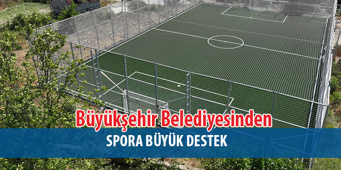 Büyükşehir’den Kocaeli’ye 11 yeni futbol sahası 
