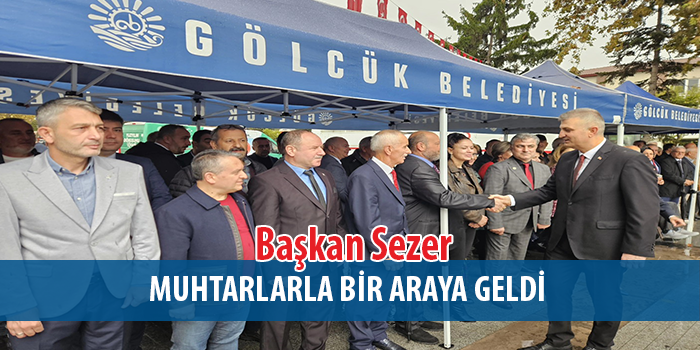 Gölcük'te Muhtarlar Günü Törenle Kutlandı