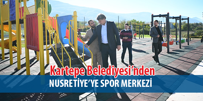 Kartepe Belediyesi’nden Yeni Spor Kompleksi