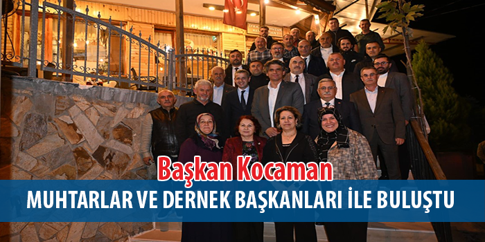 Muhtarlar Dernek Başkanları Kartepe’de Buluştu
