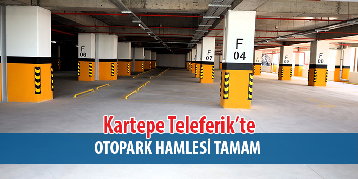 Büyükşehir, 6 katlı otopark projesini kış sezonuna hazırladı.