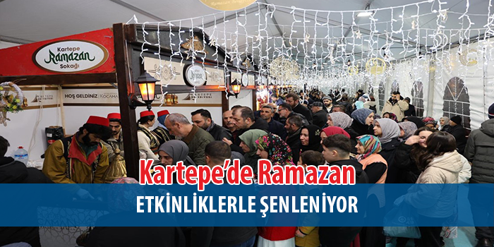 Kartepe’de Ramazan Kent Meydanındaki Etkinliklerle Şenleniyor