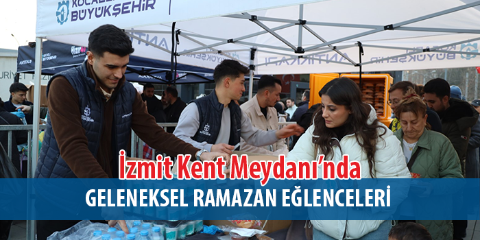 İzmit’in kalbi Büyükşehir Ramazan Çadırı’nda atıyor