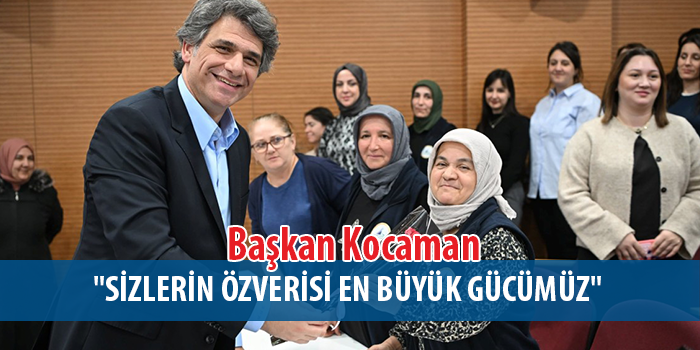 Başkan Kocaman Emeğiniz Kartepe’ye Değer Katıyor