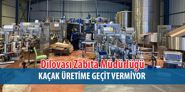 Dilovası’nda Kaçak Üretime Ortak Operasyon