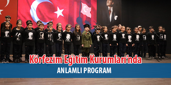 Körfezim Eğitim Kurumları’nda “Bir Hilal Uğruna” Programı