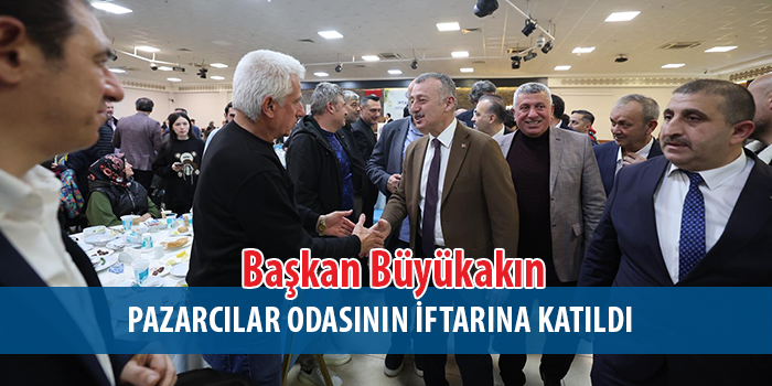 Pazarcı  Esnafı Ve Ailesinin  Yaptığı İftara Yoğun Katılım