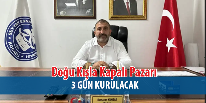 Başkan Kumsar’dan Bayram Pazarı’na Davet