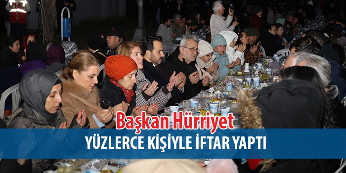 Fatma Başkan, Akarca’da yüzlerce vatandaşlarla aynı sofrada buluştu