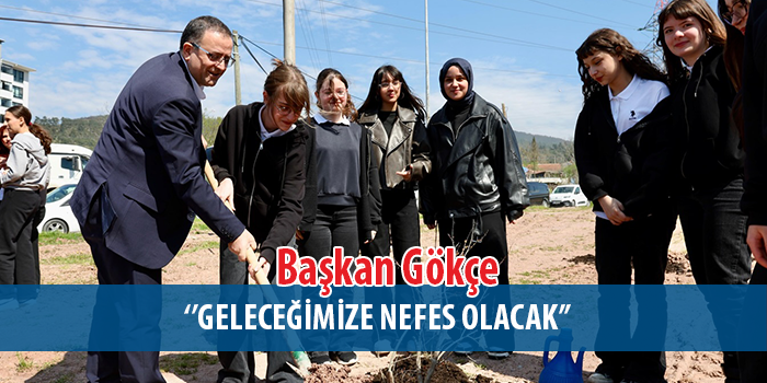 Derince´de Fidanlar Toprakla Buluştu