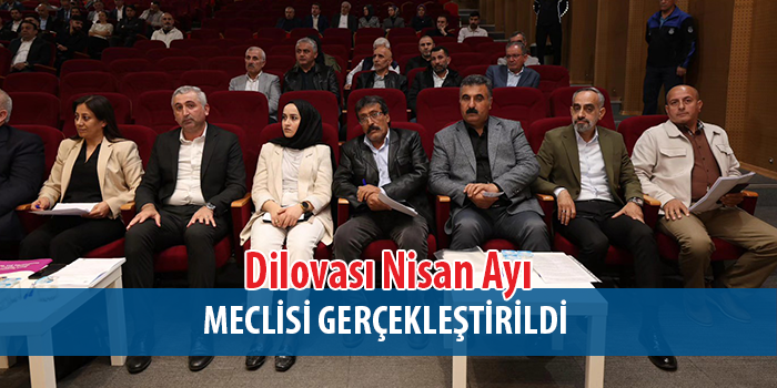 Dilovası Belediyesi’nin Nisan ayı meclis toplantısı Yapıldı