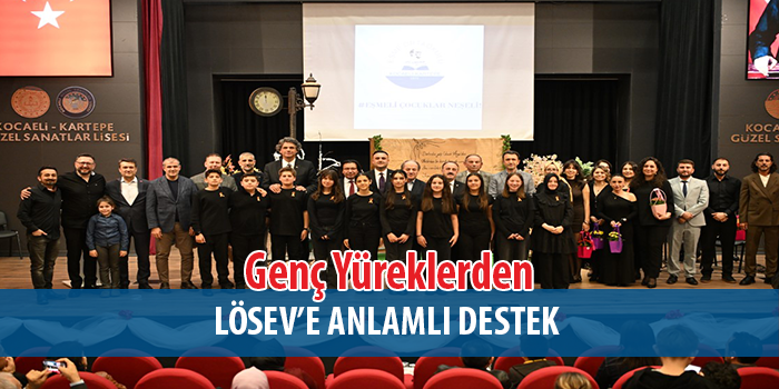 Genç Yüreklerden LÖSEV’E Anlamlı Destek