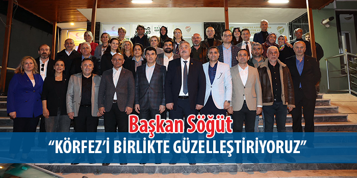 Başkan Şener Söğüt, Körfez Karslılar Derneği’ni Ziyaret etti