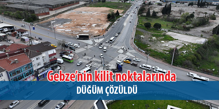 Büyükşehir’in Ulaşım Yatırımları Gebze’de Trafiği Rahatlattı