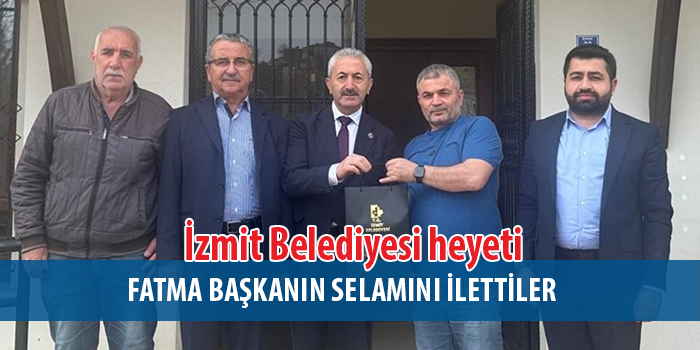 İzmit Belediyesinden muhtarlara ziyaret