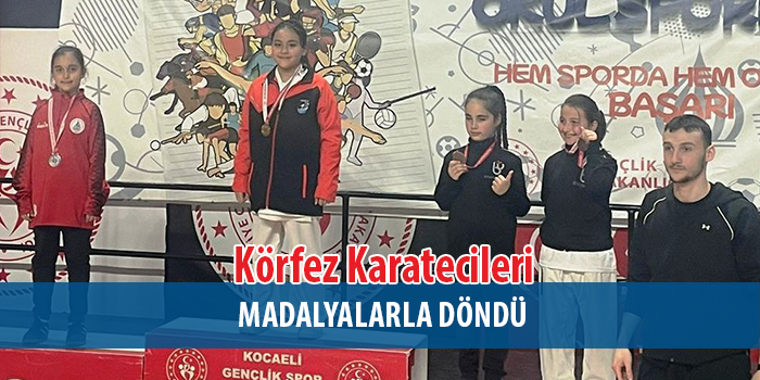Topaloğlu’nda Körfez Karatecilerinin madalya yağmuru vardı