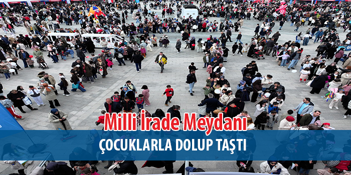 23 Nisan Çocuk Şenliği ilk günde büyük ilgi gördü.