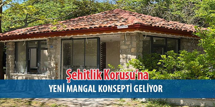 İzmit Belediyesinden Şehitlik Korusu’na yeni mangal konsepti geliyor.