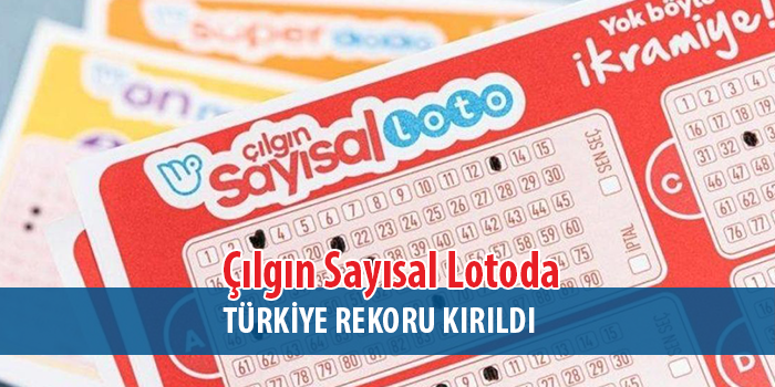 Sayısal Loto'ta Türkiye Rekoru, Rakam Dudak Uçuklatır