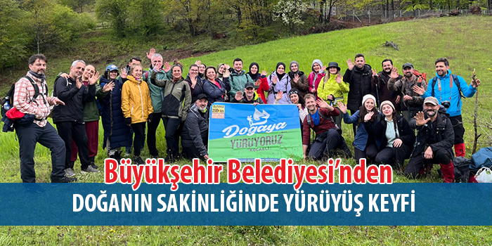 Doğaseverler 10 kilometrelik parkurda buluştu
